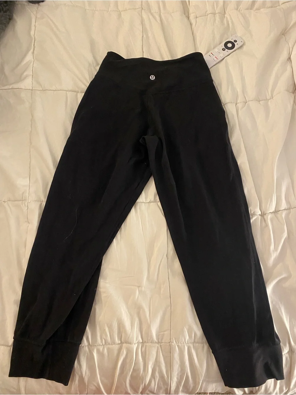 lululemon athletica black Leggings with Cuffed Ankles